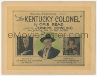 1b1824 KENTUCKY COLONEL TC 1920 starring Joseph J. Dowling, The Miracle Man of the Screen, rare!