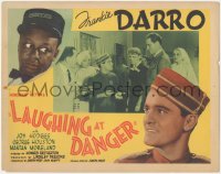 1b1834 LAUGHING AT DANGER TC 1940 bellboy Frankie Darro, porter Mantan Moreland, murder mystery!