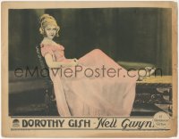 1b2001 NELL GWYN LC 1926 great seated portrait of pretty Dorothy Gish in the title role, ultra rare!