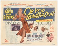 1b1856 OH YOU BEAUTIFUL DOLL TC 1949 sexy June Haver, Mark Stevens, Gale Robbins, S.Z. Sakall!