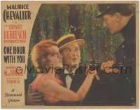 1b2007 ONE HOUR WITH YOU LC 1932 cop shines light on Maurice Chevalier & Jeanette MacDonald, rare!