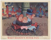 1b2020 PETER PAN LC 1953 the Lost Boys are captives of the ferocious Redmen, Disney cartoon!