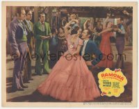 1b2036 RAMONA LC 1936 a crowd watches Loretta Young dancing with Kent Taylor!