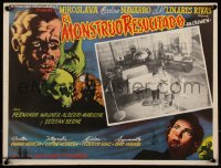 1b0145 EL MONSTRUO RESUCITADO Mexican LC R1960s 1st in Mexican horror new wave, Frankenstein-like!