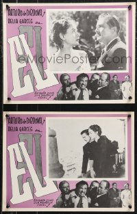 1b0117 EL 8 Mexican LCs 1953 Luis Bunuel, Arturo de Cordova is jealous of wife Delia Garces!