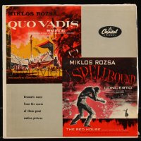 1b0090 MIKLOS ROZSA record 1953 music from Quo Vadis, Spellbound and The Red House!