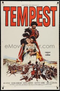 1b1417 TEMPEST 1sh 1959 Van Heflin, Silvana Mangano, Viveca Lindfors as Catherine the Great!