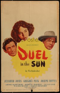 1b1523 DUEL IN THE SUN WC 1947 Jennifer Jones, Gregory Peck & Joseph Cotten in King Vidor epic!