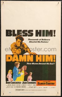 1b1526 ELMER GANTRY WC 1960 Jean Simmons, Shirley Jones & Patti Page damn Burt Lancaster's soul!