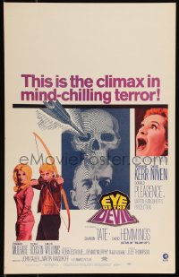 1b1528 EYE OF THE DEVIL WC 1967 Deborah Kerr, David Niven, Sharon Tate, mind-chilling terror!