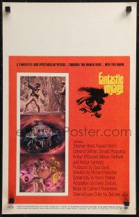 1b1534 FANTASTIC VOYAGE WC 1966 Raquel Welch journeys to the human brain, cool sci-fi images!