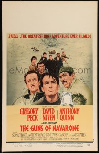 1b1564 GUNS OF NAVARONE WC R1966 Gregory Peck, David Niven & Anthony Quinn by Howard Terpning!