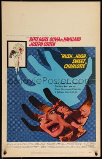 1b1581 HUSH...HUSH, SWEET CHARLOTTE WC 1965 Bette Davis, Olivia de Havilland, Robert Aldrich classic!