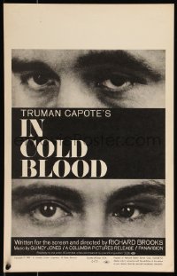 1b1584 IN COLD BLOOD WC 1967 Richard Brooks directed, Robert Blake, from Truman Capote novel!