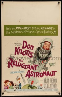 1b1674 RELUCTANT ASTRONAUT WC 1967 wacky Don Knotts in the maddest mixup in space history!