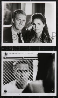 1b2423 GETAWAY 20 8x10 stills R1980 Steve McQueen & Ali McGraw w/guns, Sam Peckinpah!