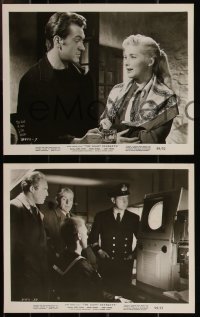 1b2475 GIANT BEHEMOTH 4 8x10 stills 1959 Gene Evans, Andre Morell, Leigh Madison, one candid!