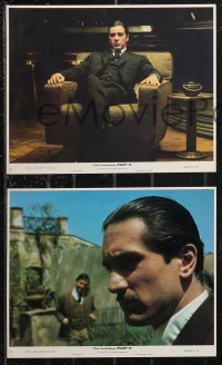 1b2435 GODFATHER PART II 12 8x10 mini LCs 1974 Al Pacino, Robert De Niro, Francis Ford Coppola classic