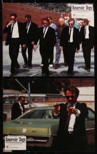 1b1076 RESERVOIR DOGS 8 French LCs 1992 Quentin Tarantino, Harvey Keitel, Steve Buscemi, Chris Penn!