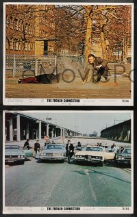 1b2141 FRENCH CONNECTION 6 LCs 1971 William Friedkin, Gene Hackman, Roy Scheider, Marcel Bozzuffi!