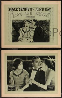 1b2108 LOVE & KISSES 8 LCs 1925 Mack Sennett, partially written by Frank Capra, ultra rare!