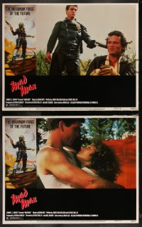 1b2109 MAD MAX 8 LCs 1980 George Miller & Mel Gibson Australian classic, rare complete set!