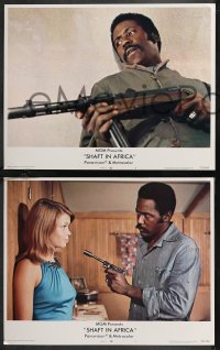 1b2121 SHAFT IN AFRICA 8 LCs 1973 Richard Roundtree stickin' it all the way in the Motherland!