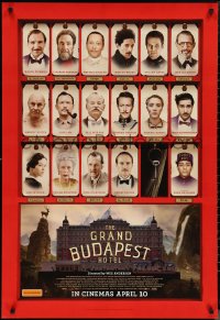 1c0244 GRAND BUDAPEST HOTEL advance DS Aust 1sh 2014 Ralph Fiennes, F. Murray Abraham!