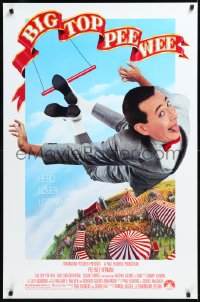 1c1042 BIG TOP PEE-WEE 1sh 1988 Paul Reubens is a hero, lover & legend, cult classic, great image!