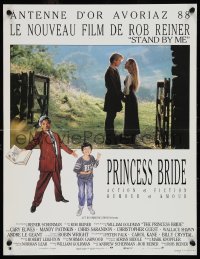 1c0543 PRINCESS BRIDE French 16x21 1988 Rob Reiner fantasy classic as real as the feelings you feel!