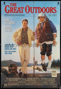 1c1157 GREAT OUTDOORS DS 1sh 1988 Dan Aykroyd, John Candy, magazine cover art!