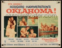 1c0948 OKLAHOMA style B 1/2sh 1956 MacRae, Jones, Rodgers & Hammerstein musical, ultra rare!