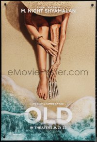 1c1319 OLD teaser DS 1sh 2021 creepy beach image, a new trip from M. Night Shyamalan!