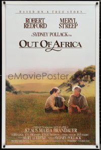 1c1329 OUT OF AFRICA 1sh 1985 Robert Redford & Meryl Streep, directed by Sydney Pollack!