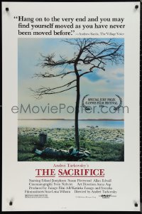 1c1378 SACRIFICE 1sh 1986 Andrei Tarkovsky's Offret, Erland Josephson, different!