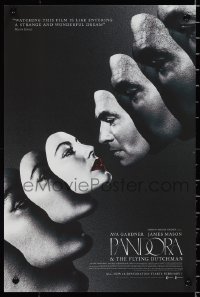 1c0915 PANDORA & THE FLYING DUTCHMAN mini poster R2019 James Mason & sexy Ava Gardner, different!