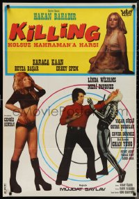 1c0273 KILLING KOLSUZ KAHRAMAN'A KARSI Turkish 1974 Hakan Balamir, Beyzsa Basat, different!