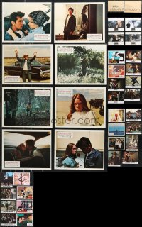 1d0510 LOT OF 36 FRENCH LOBBY CARDS 1970s-2000s great scenes from a variety of different movies!