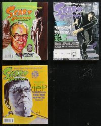 1d0626 LOT OF 3 SCARY MONSTERS MAGAZINES 1990s-2000s including a special limited edition issue!