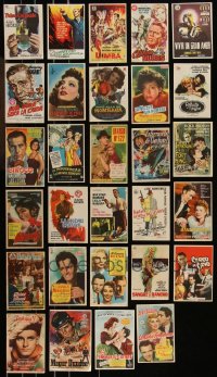 1d0712 LOT OF 29 SPANISH HERALDS 1950s-1960s great images from a variety of different movies!