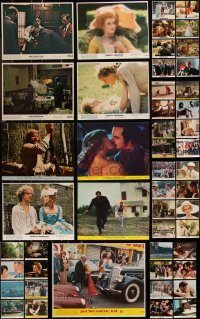 1d0651 LOT OF 73 MINI LOBBY CARDS 1970s-1980s great scenes from a variety of different movies!