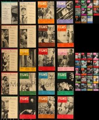 1d0776 LOT OF 71 1950S FILMS IN REVIEW MAGAZINES 1950s filled with great images & articles!