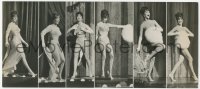 1f2044 GYPSY 6x13.25 still 1962 wonderful montage of sexiest Natalie Wood stripping on stage!