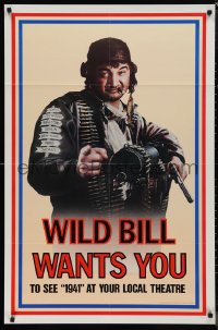 1f0892 1941 teaser 1sh 1979 Steven Spielberg, John Belushi as Wild Bill wants you!