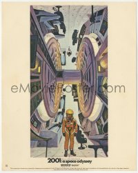 1f2280 2001: A SPACE ODYSSEY Cinerama color English 8x10 still #13 1968 great art image in widescreen format!