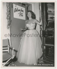 1f2287 AFFAIR IN TRINIDAD 8.25x10 still 1952 Rita Hayworth after a 3 year absence by Cronenweth!