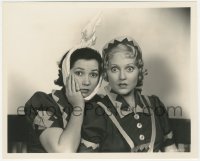 1f2289 ALL-AMERICAN TOOTHACHE 8x10.25 still 1936 Thelma Todd with Patsy Kelly whose jaw hurts!