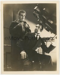 1f2345 INVISIBLE RAY 8x10 still 1936 wonderful image of Boris Karloff and Bela Lugosi!