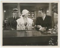 1f2351 KEYHOLE 8x10 still 1933 Kay Francis with George Brent at bar by Monroe Owlsey!