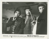 1f2365 MEAN STREETS 8x10.25 still 1973 Harvey Keitel, Robert De Niro, Martin Scorsese classic!